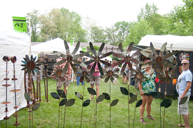 2011 Broad Ripple Art Fair at the Indianapolis Art Center