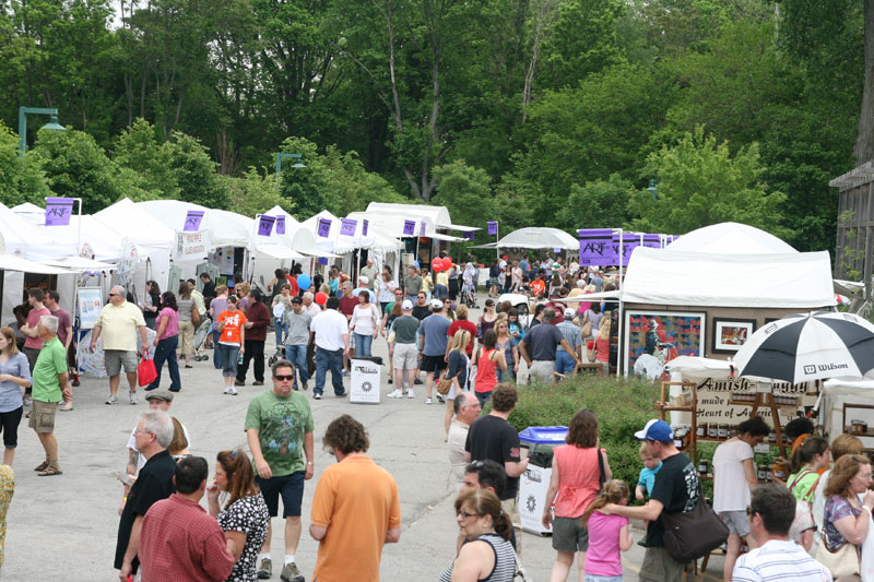 2011 Broad Ripple Art Fair at the Indianapolis Art Center