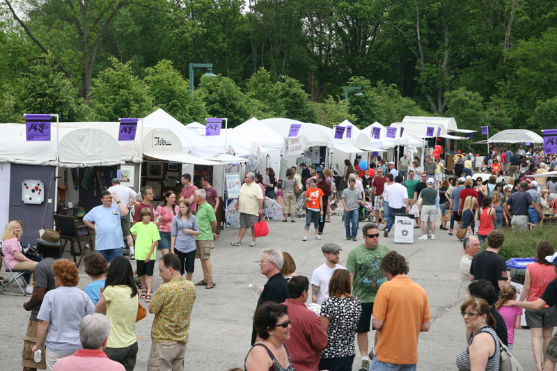 2011 Broad Ripple Art Fair at the Indianapolis Art Center