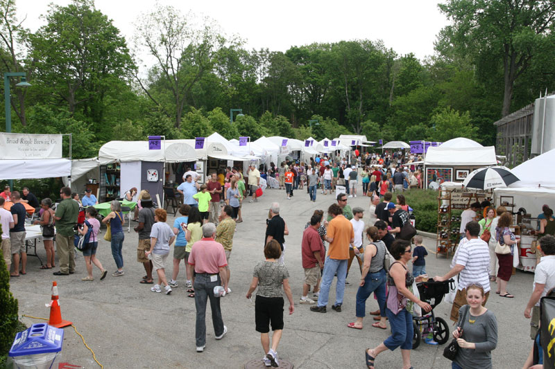 2011 Broad Ripple Art Fair at the Indianapolis Art Center