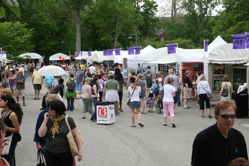 2011 Broad Ripple Art Fair at the Indianapolis Art Center