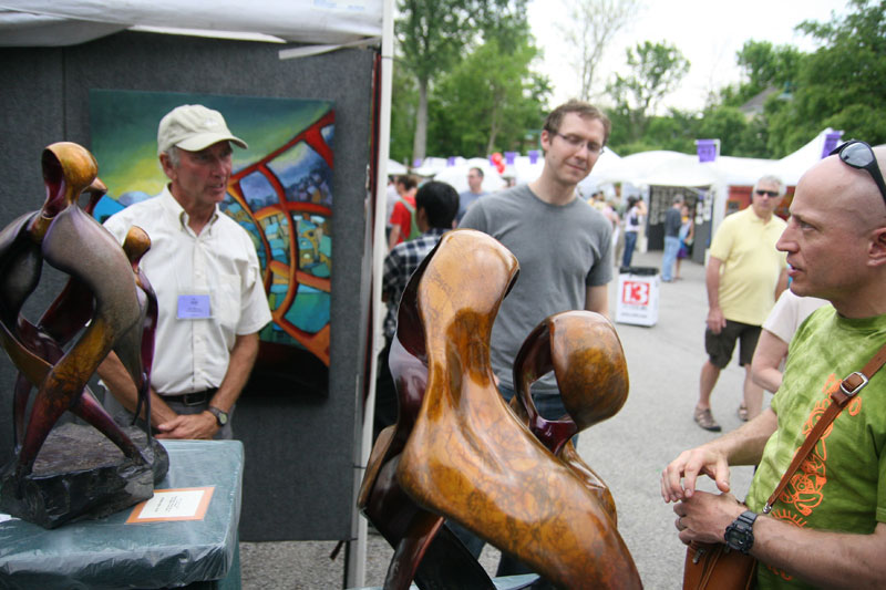 2011 Broad Ripple Art Fair at the Indianapolis Art Center
