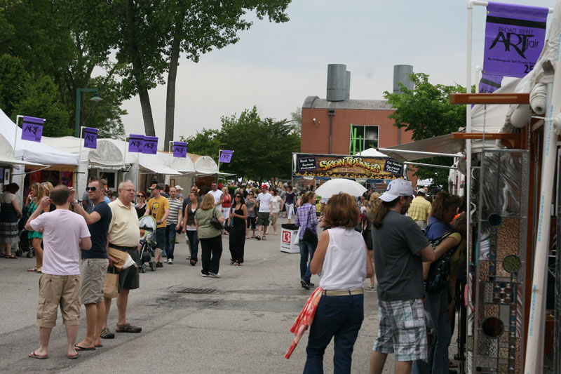 2011 Broad Ripple Art Fair at the Indianapolis Art Center