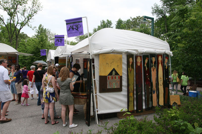 2011 Broad Ripple Art Fair at the Indianapolis Art Center