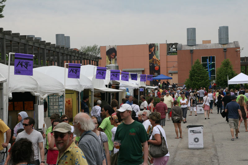 2011 Broad Ripple Art Fair at the Indianapolis Art Center