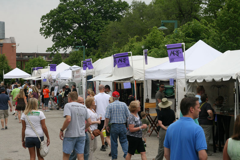 2011 Broad Ripple Art Fair at the Indianapolis Art Center