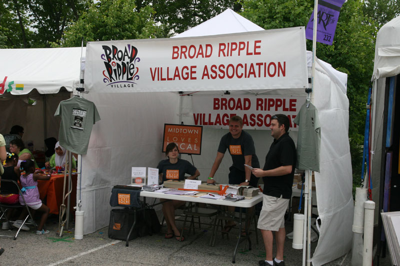 The BRVA tent