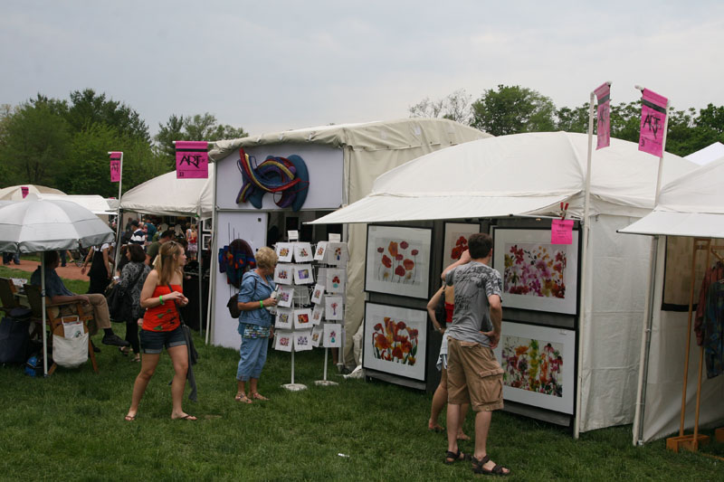 2011 Broad Ripple Art Fair at the Indianapolis Art Center