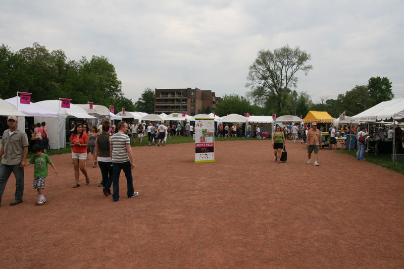 2011 Broad Ripple Art Fair at the Indianapolis Art Center