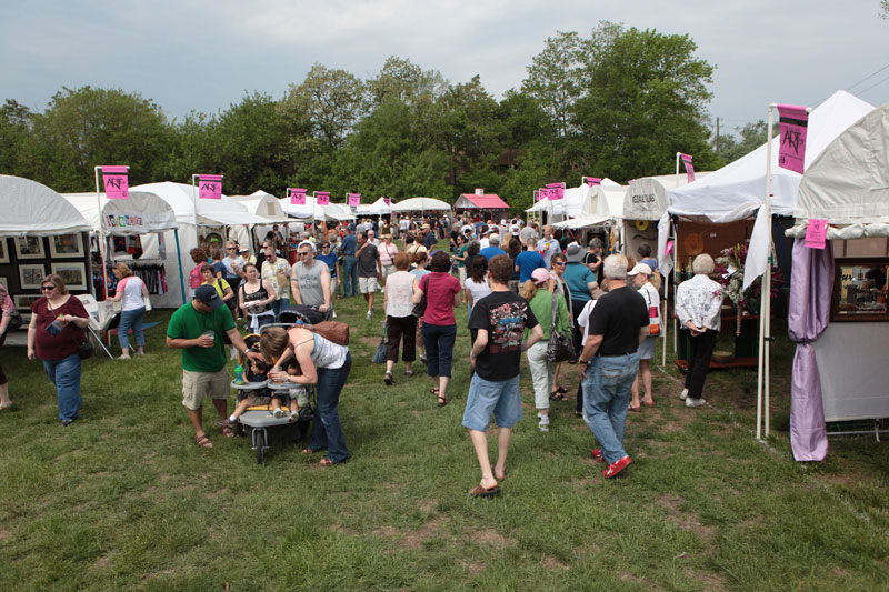 2011 Broad Ripple Art Fair at the Indianapolis Art Center