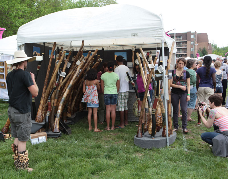 2011 Broad Ripple Art Fair at the Indianapolis Art Center