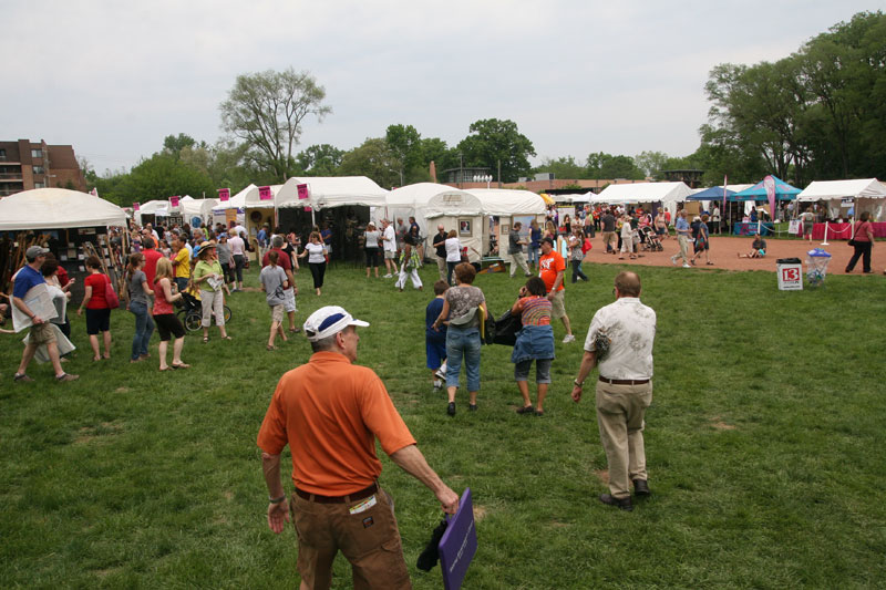 2011 Broad Ripple Art Fair at the Indianapolis Art Center