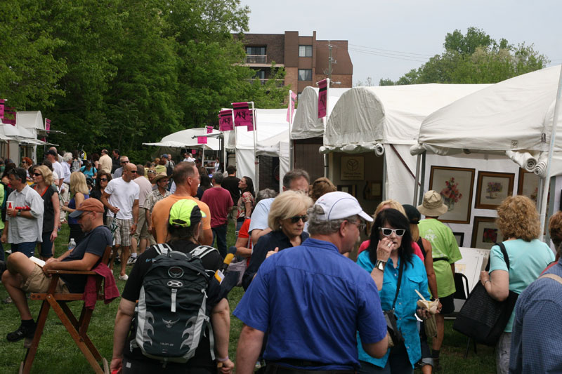 2011 Broad Ripple Art Fair at the Indianapolis Art Center