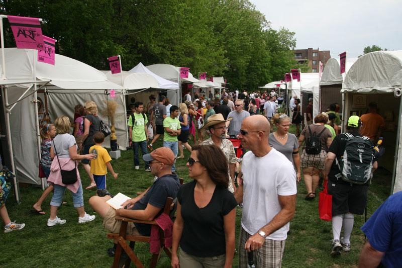 2011 Broad Ripple Art Fair at the Indianapolis Art Center