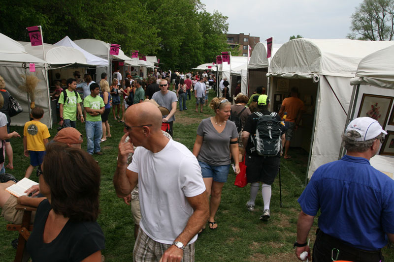 2011 Broad Ripple Art Fair at the Indianapolis Art Center