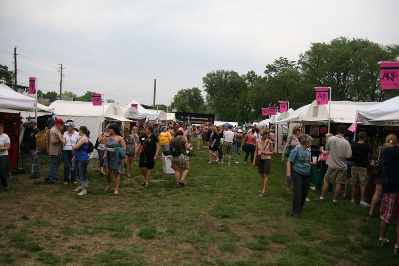 2011 Broad Ripple Art Fair at the Indianapolis Art Center