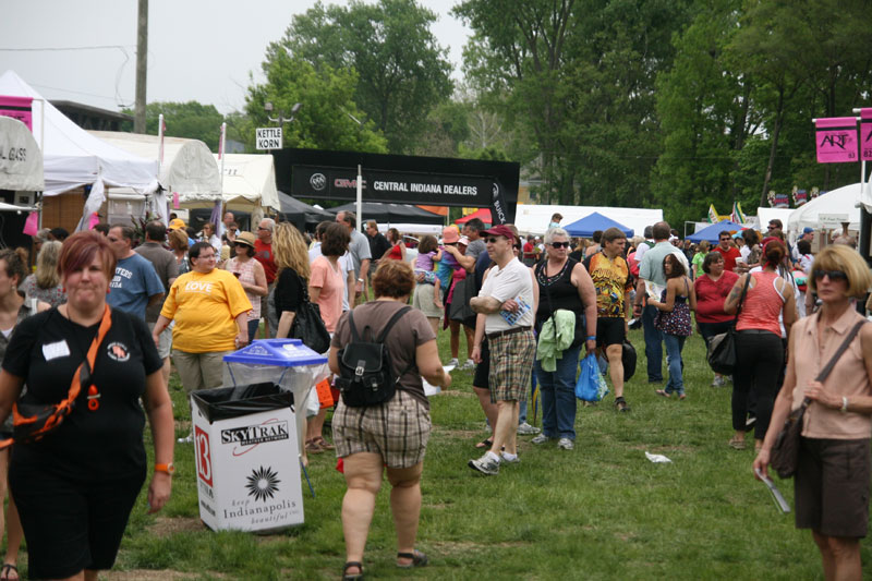 2011 Broad Ripple Art Fair at the Indianapolis Art Center