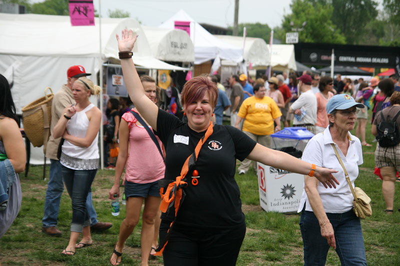 Kerry Yount - BRHS Class of 1986 - at the fair