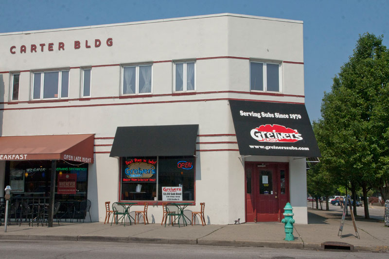 Random Rippling - Greiner's Sub Shop opens