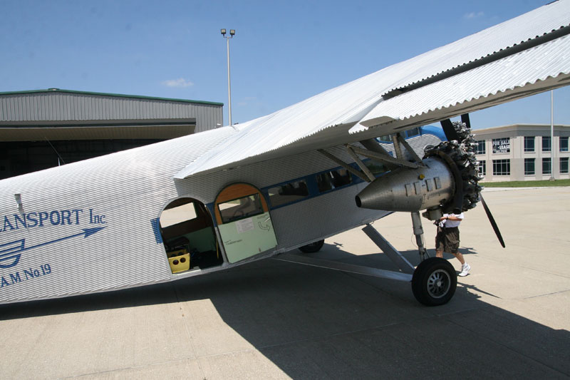 Random Rippling - Gazette takes historic ride in Ford Trimotor