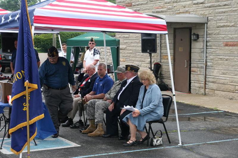 Random Rippling - Flag Day Retirement Ceremony