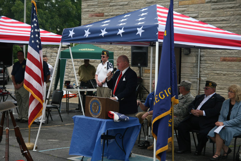 Random Rippling - Flag Day Retirement Ceremony