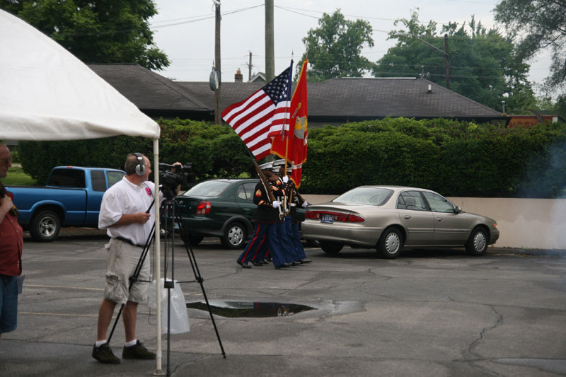 Random Rippling - Flag Day Retirement Ceremony