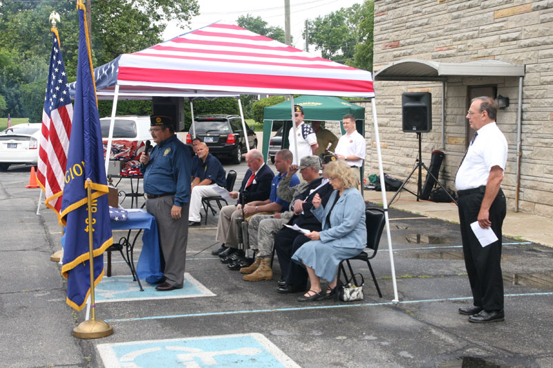 Random Rippling - Flag Day Retirement Ceremony