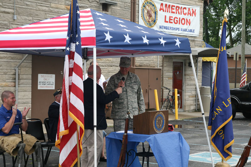 Random Rippling - Flag Day Retirement Ceremony