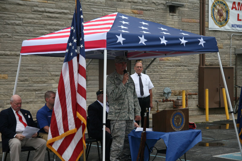 Random Rippling - Flag Day Retirement Ceremony