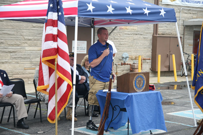 Random Rippling - Flag Day Retirement Ceremony