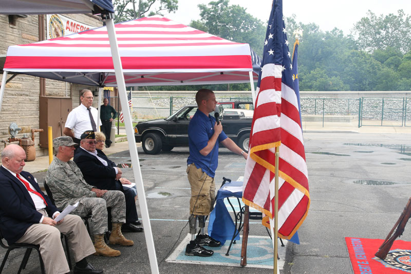 Random Rippling - Flag Day Retirement Ceremony