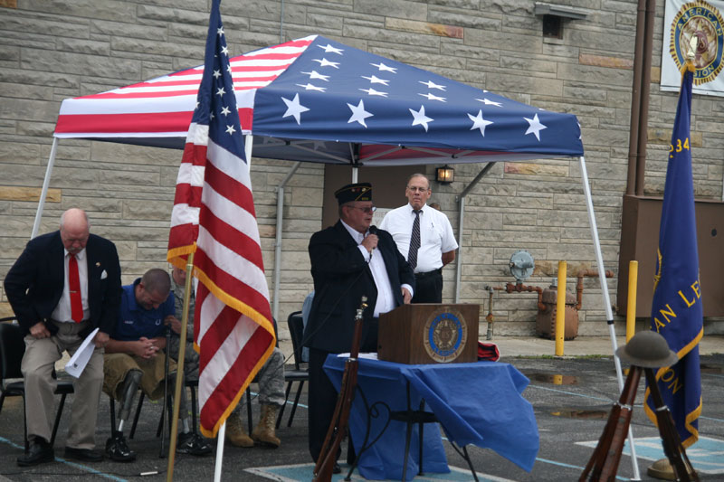 Random Rippling - Flag Day Retirement Ceremony