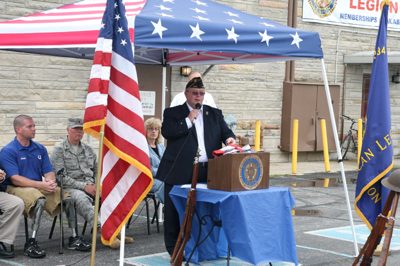 Random Rippling - Flag Day Retirement Ceremony