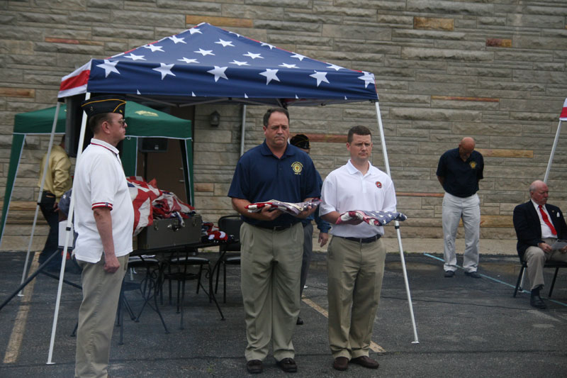 Random Rippling - Flag Day Retirement Ceremony