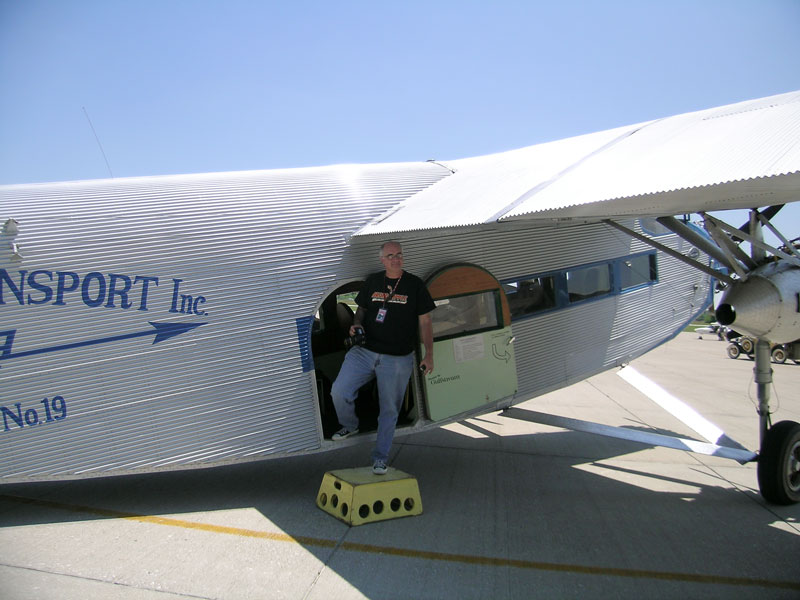 Random Rippling - Gazette takes historic ride in Ford Trimotor