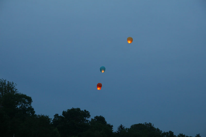 Random Rippling - 40th anniversary for Ravenswood fireworks 