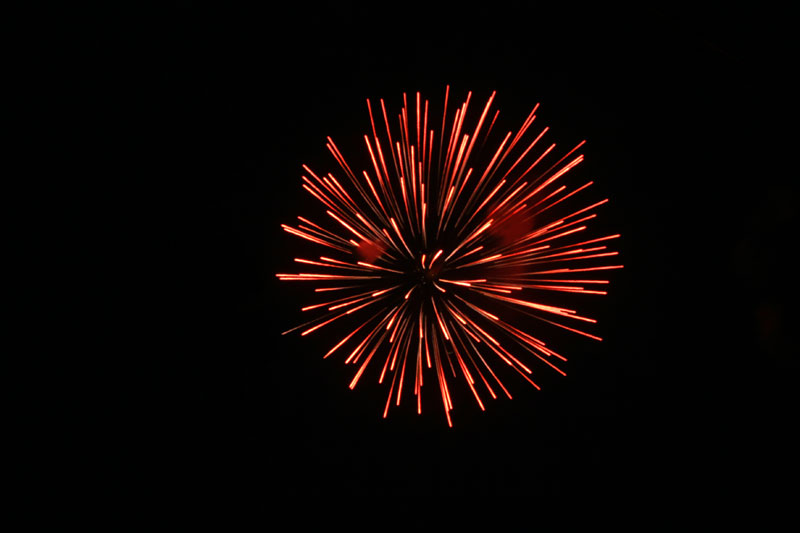 Random Rippling - 40th anniversary for Ravenswood fireworks 