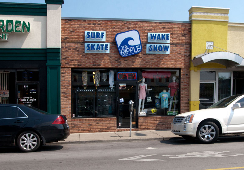 Ripple Surf & Board Shop on the Avenue - by Mario Morone 