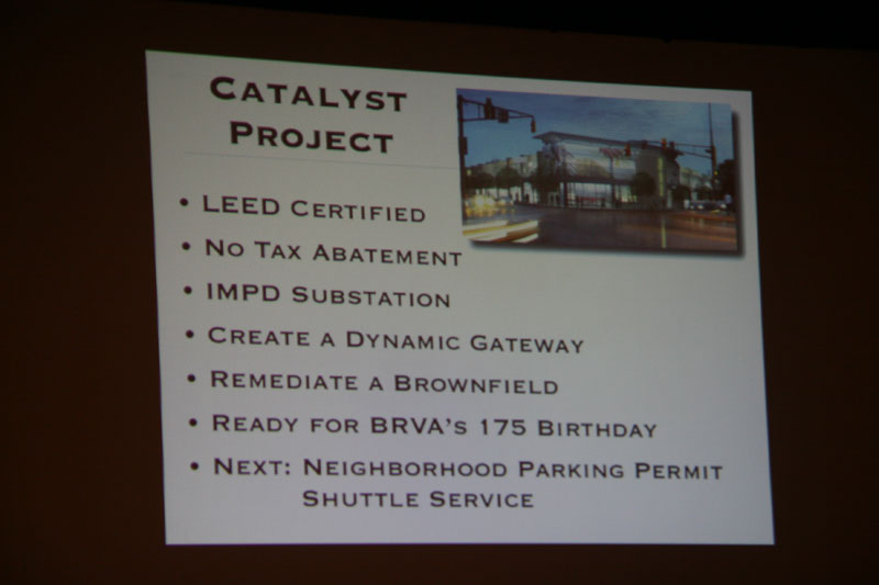 Public gave garage input at BRVA meeting 