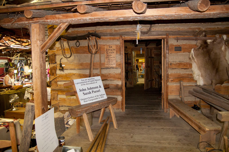 John Johnson and Sarah Pursel cabin