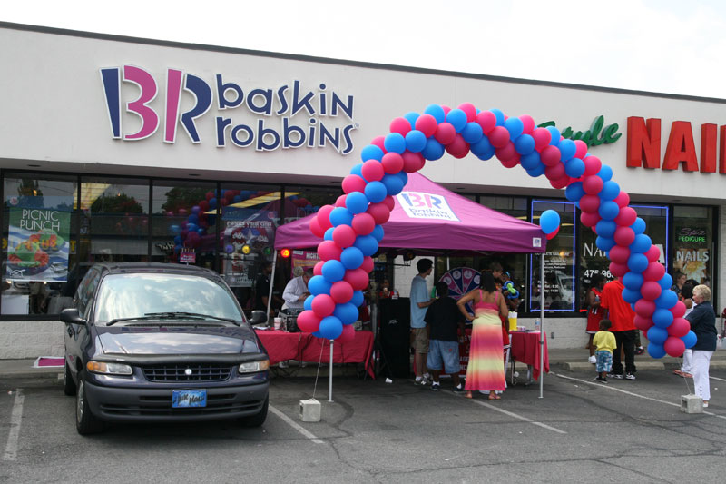 Random Rippling - Baskin Robbins re-opening 