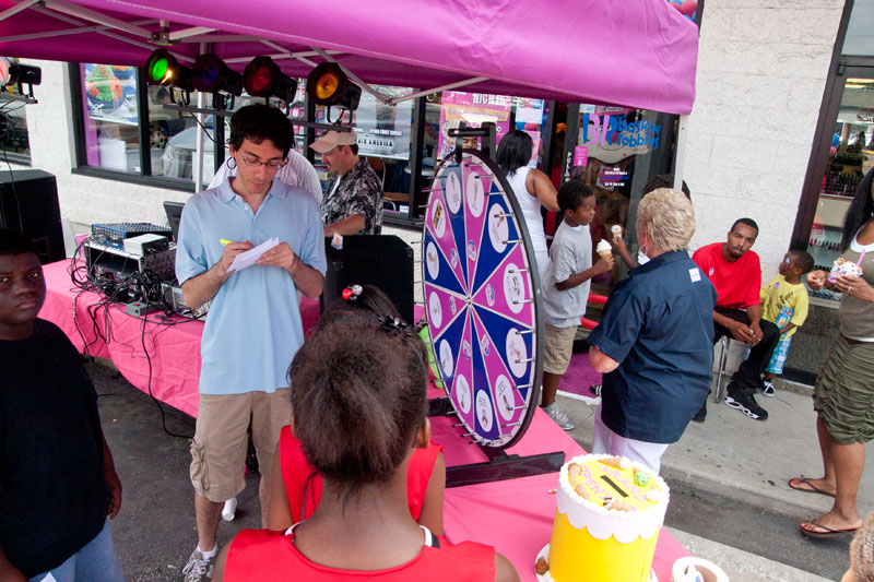 Random Rippling - Baskin Robbins re-opening 