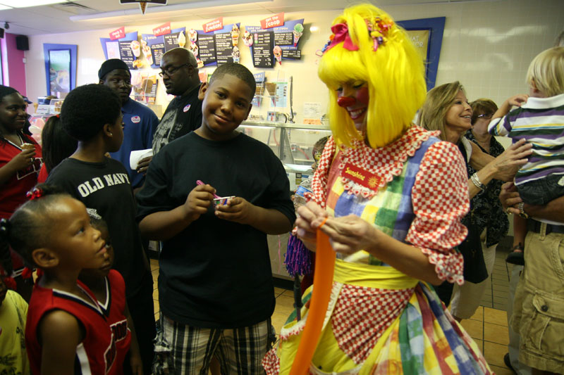 Random Rippling - Baskin Robbins re-opening 