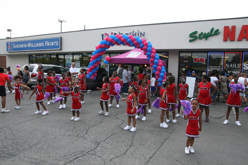 Random Rippling - Baskin Robbins re-opening 