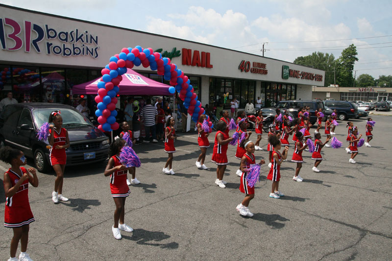 Random Rippling - Baskin Robbins re-opening 