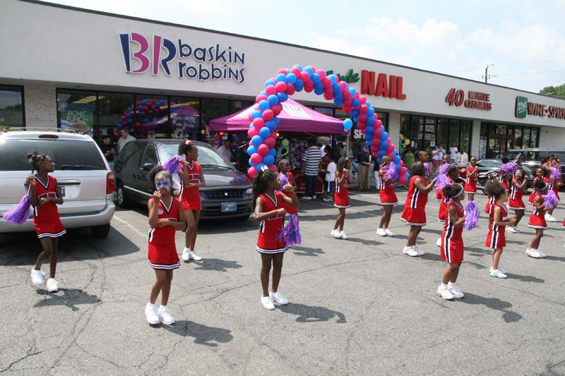 Random Rippling - Baskin Robbins re-opening 