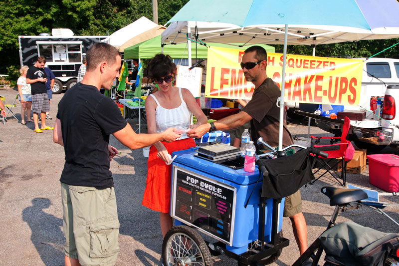 Popsicles at Pop Cycle