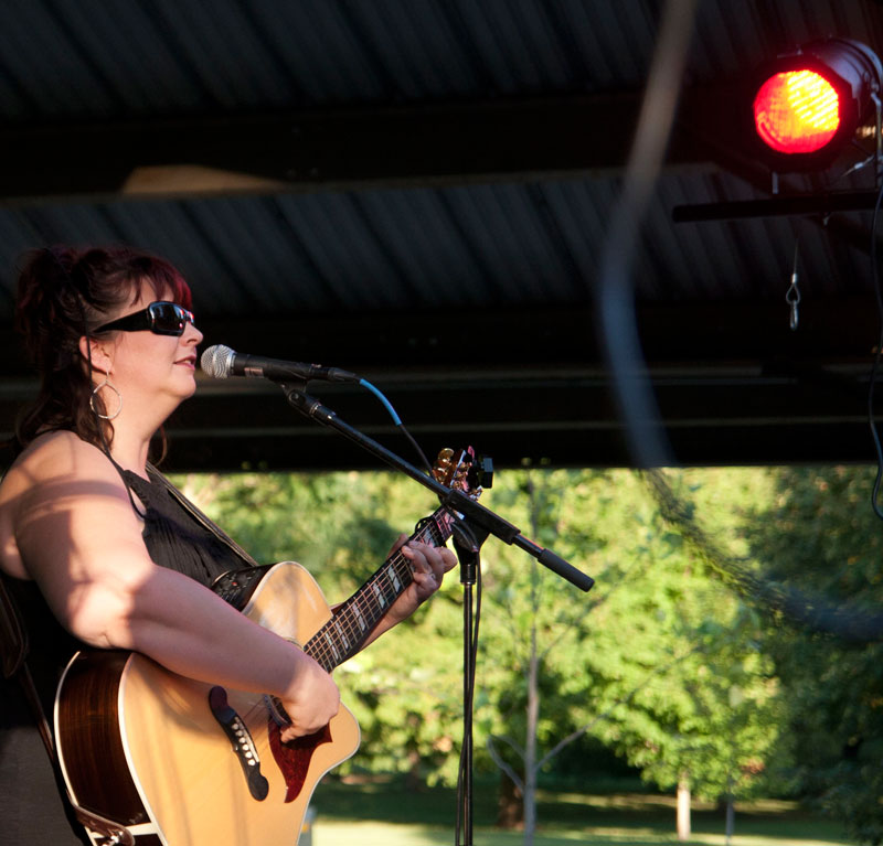 Random Rippling - A great night for music at Broad Ripple Park 