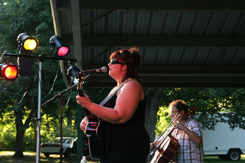 Random Rippling - A great night for music at Broad Ripple Park 